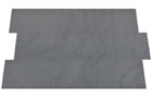 Quarzitfliesen Elegant Grey poliert, Formate 60 x 40 x 1,2cm