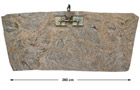 Granit Unmaßplatte Juparana Raffaello poliert