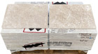 Terrassenplatten Travertin Classic 61x40,6x3cm, getrommelt